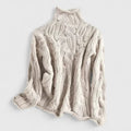 Zendrielle | Women's Cable Knit Turtleneck Sweater