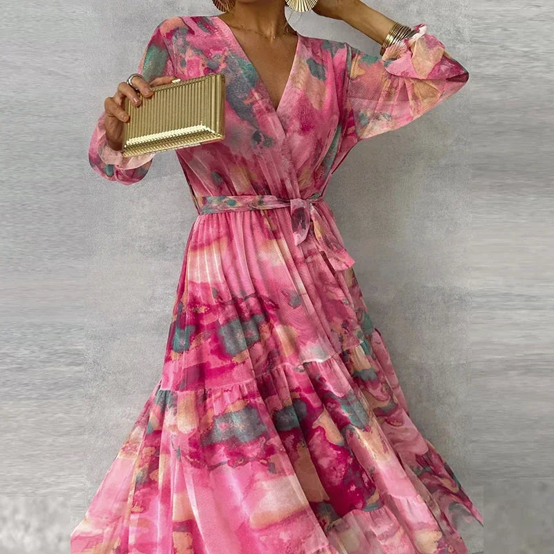 Emile - Elegant Floral Dress