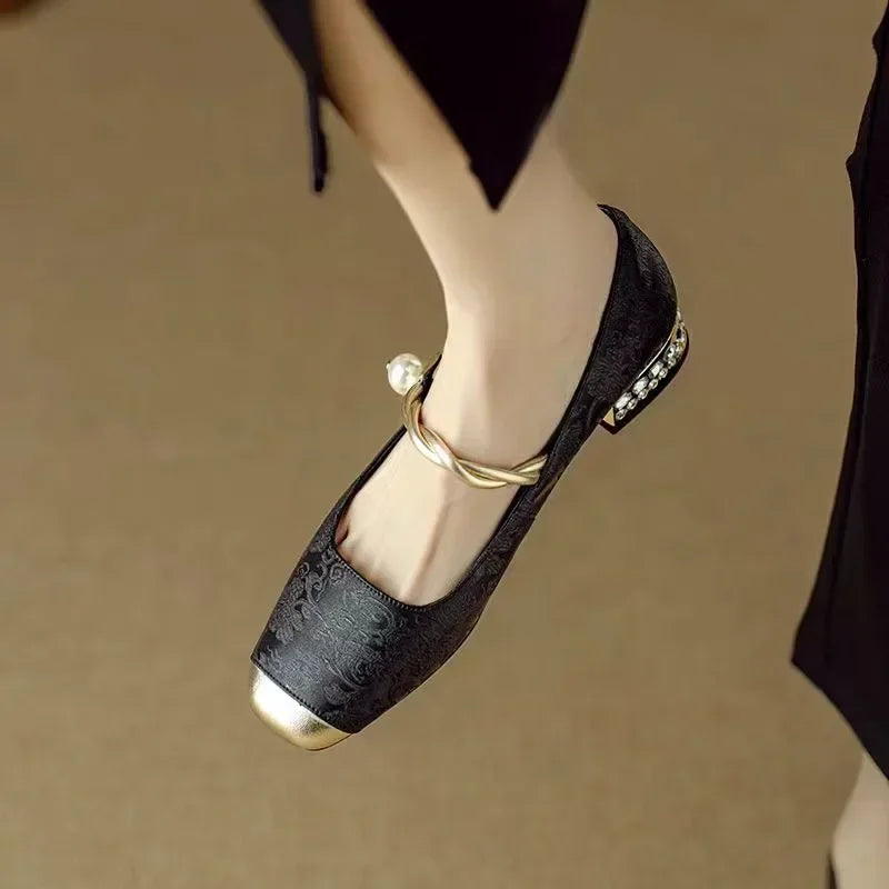 Mestelle | Leather Mary Janes