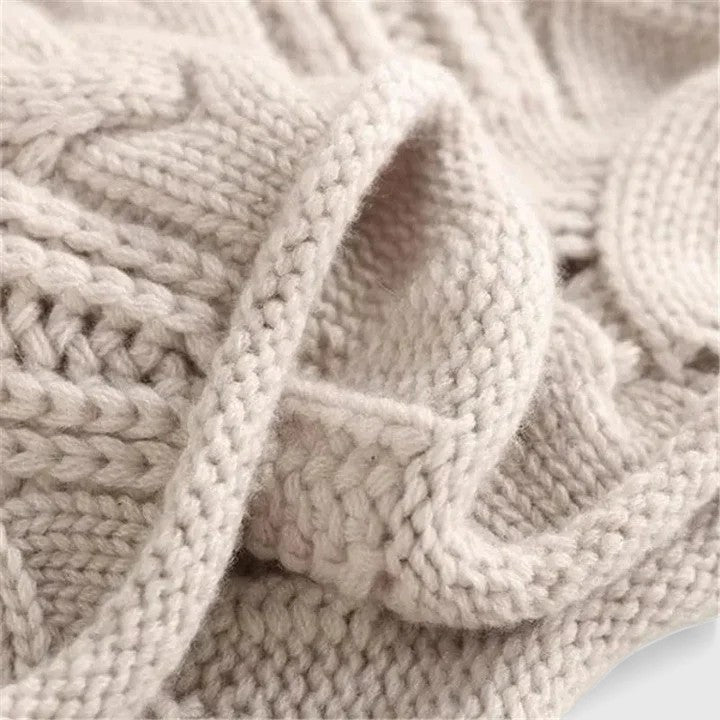 Zendrielle | Women's Cable Knit Turtleneck Sweater