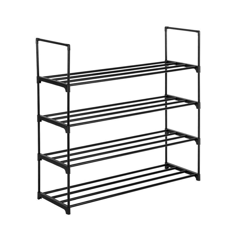 4 Tiers Shoe Rack | Light Weight, 20 Pairs, Iron Tubes