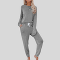 Long Sleeve Jogger Two Piece Set for Casual Style