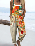Taylor-Vintage Floral Jumpsuit Women