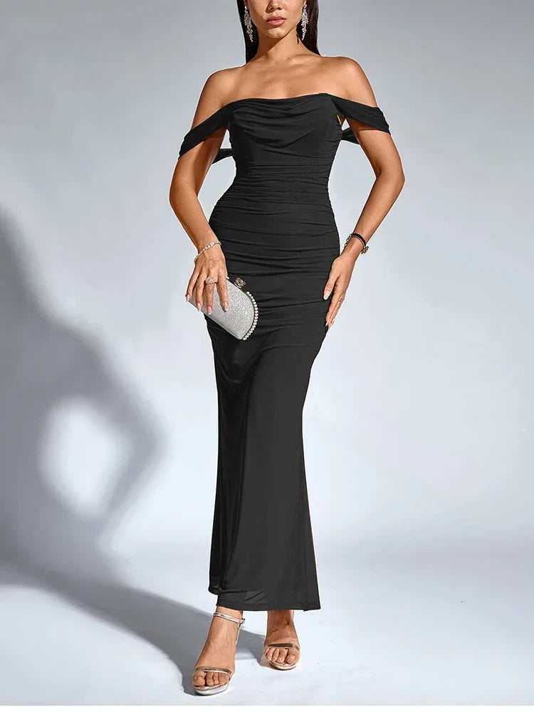 Off-Shoulder Corset Homecoming Dress