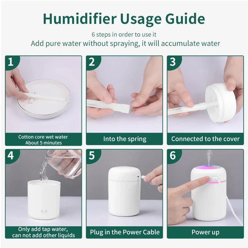 Compact and Portable Air Humidifier