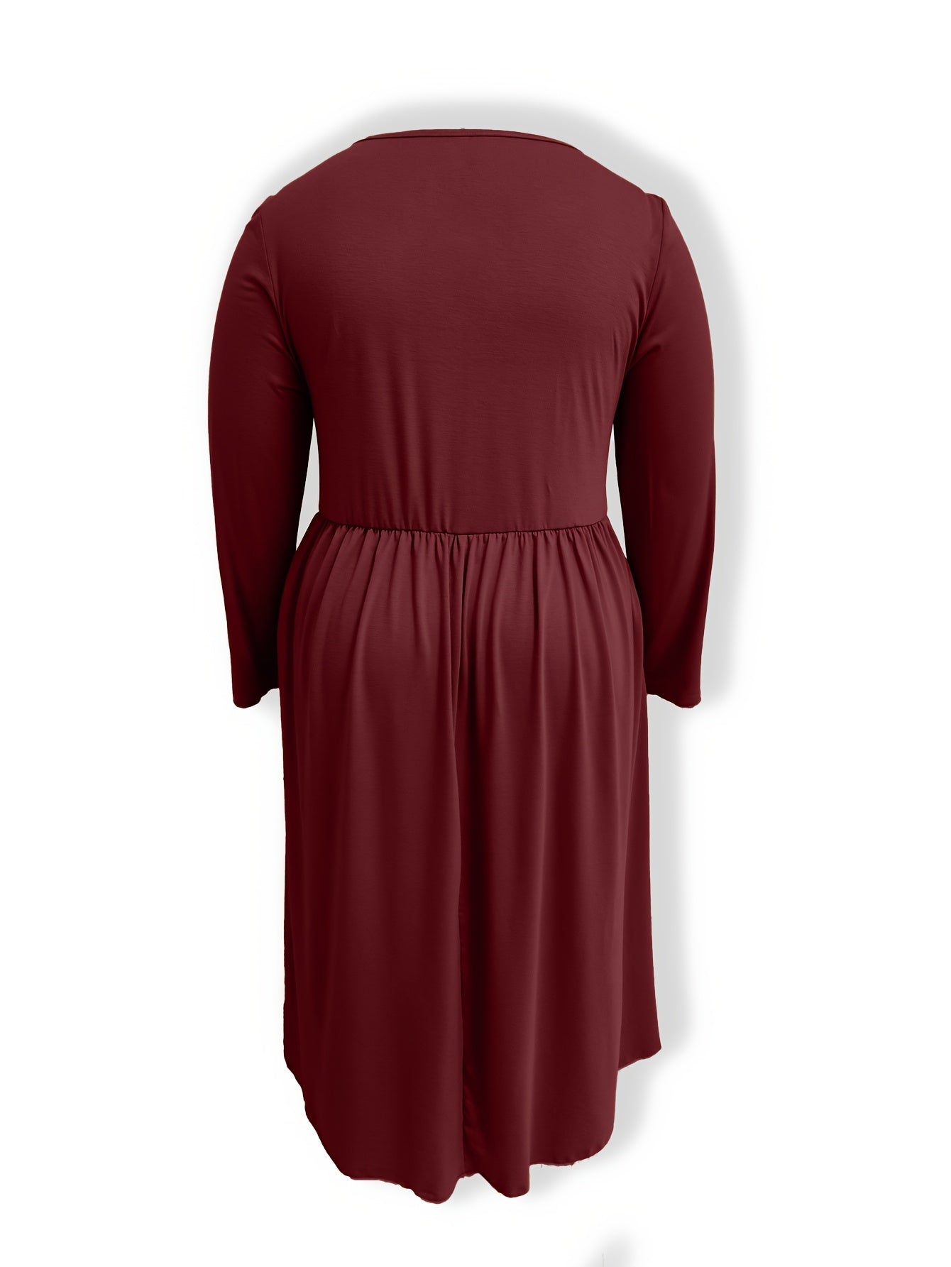 Lucile-Plus Size-Long Sleeve Dress
