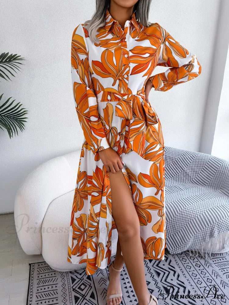Bohemian Seaside Vacation Flowered Tunic Dress