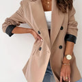 Double Breasted Tailored Blazer for Business Casual