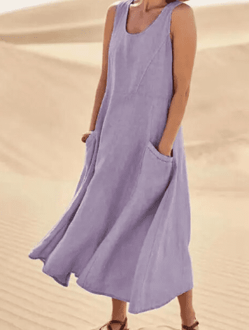 Zafrina - Elegant Dress With Pockets