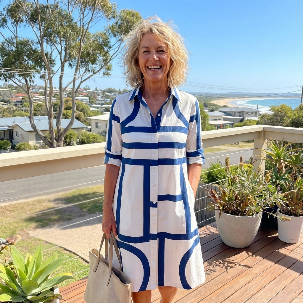 Jania | Elegant Midi Dress For Effortless Style