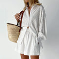 Cesca | Chic Shirt & Shorts Set ( Almost Out Of Stock)