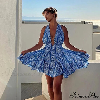 Dress Attractive Off-Shoulder Boho Mini Dress