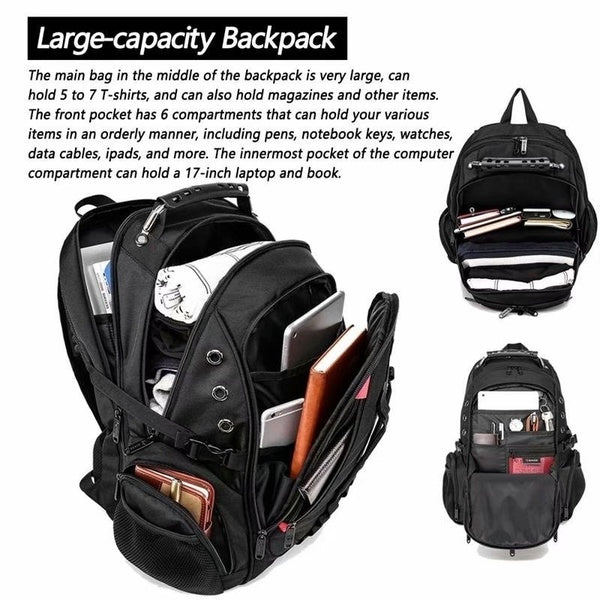 Anti-Theft Spacious Travel Backpack