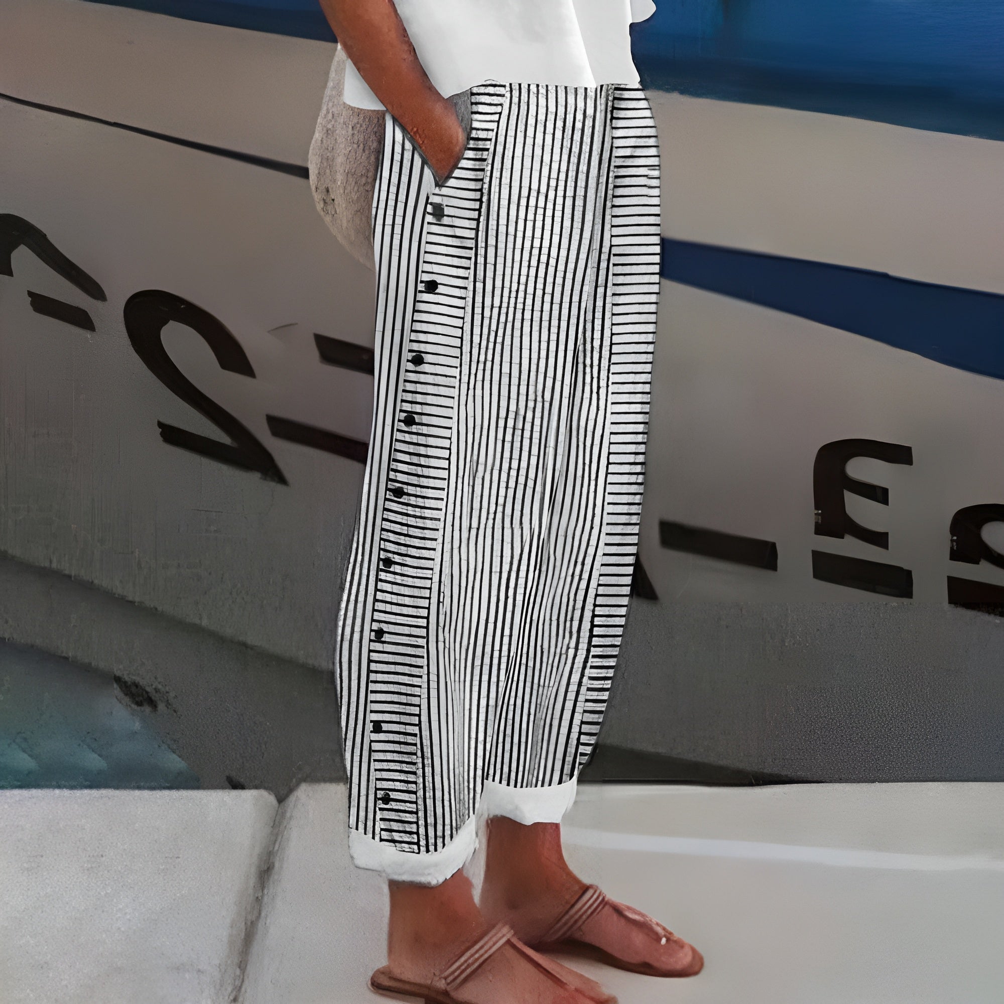 Daisy | Lightweight Linen Trousers