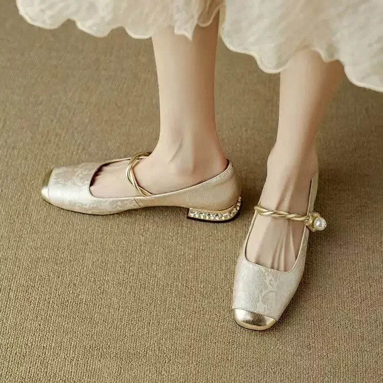 Mestelle | Leather Mary Janes