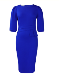 Elegant Ruched Bodycon Midi Dress Cocktail Evening