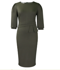 Elegant Ruched Bodycon Midi Dress Cocktail Evening