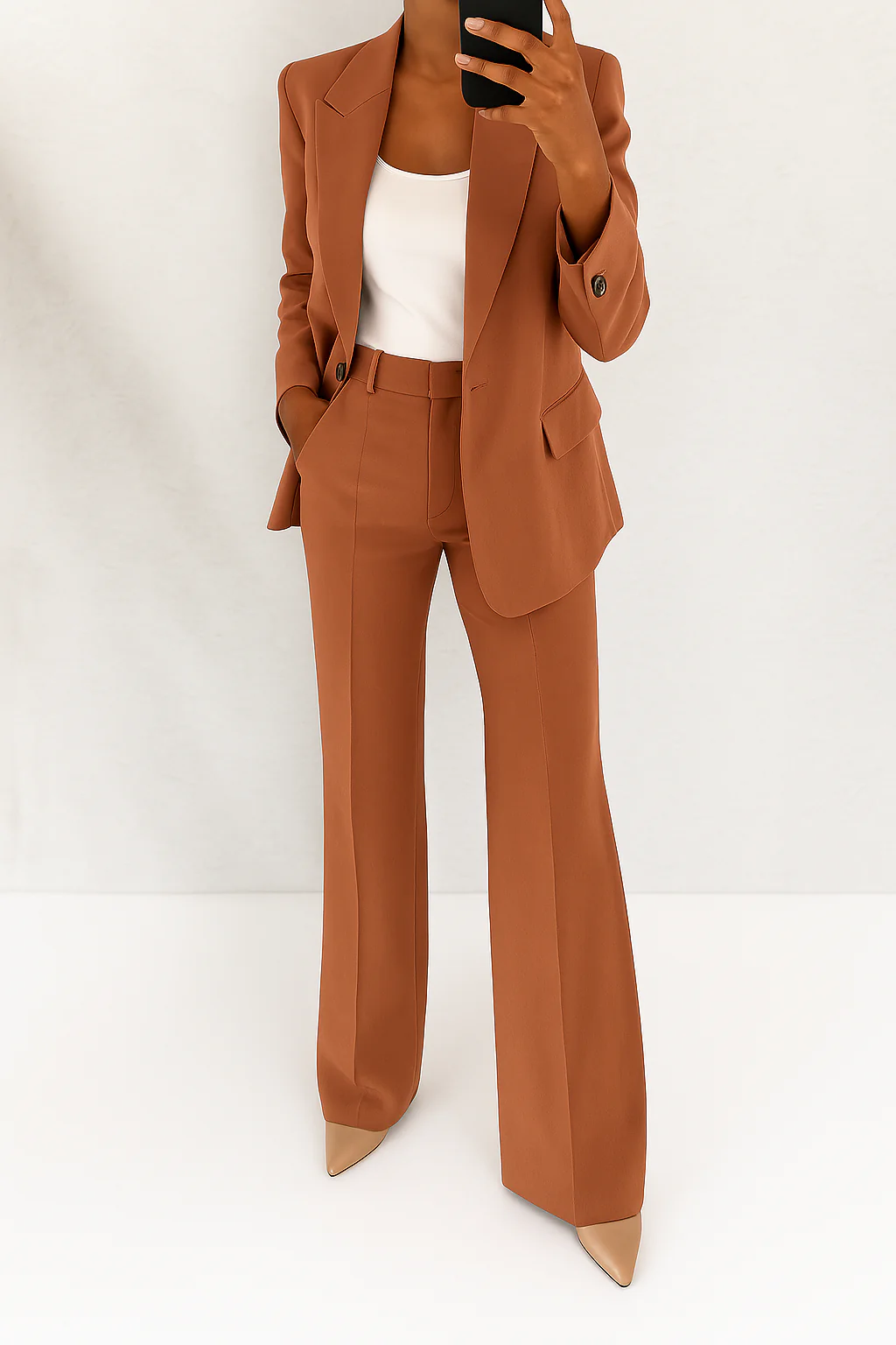 Tailored Blazer and Trouser Two Piece Set
