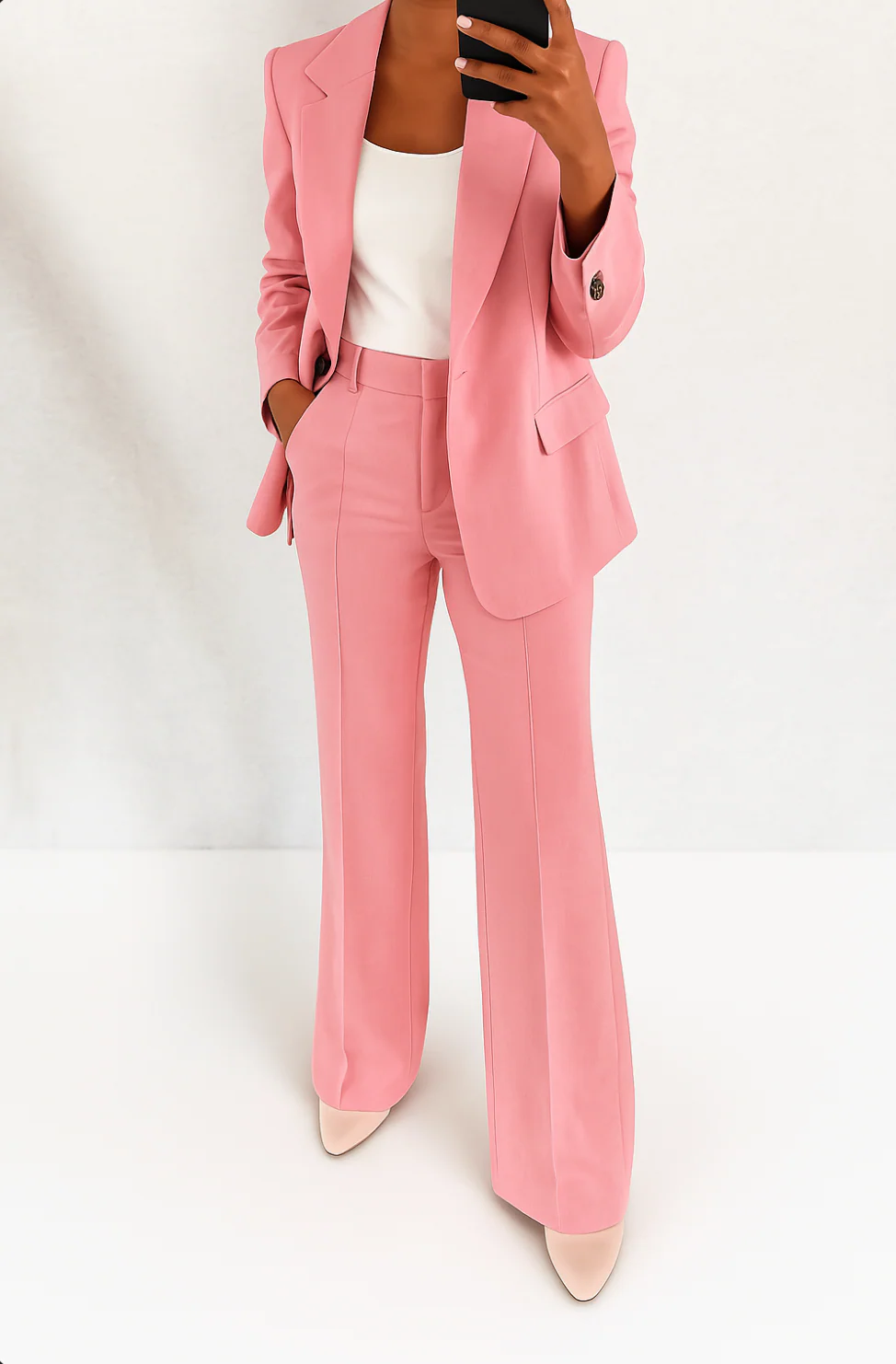 Tailored Blazer and Trouser Two Piece Set