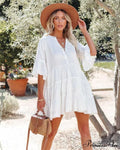 Ivory Petite Attire Festive Shoreline Attire