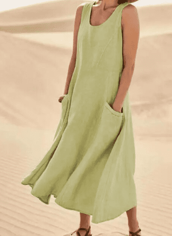 Zafrina - Elegant Dress With Pockets