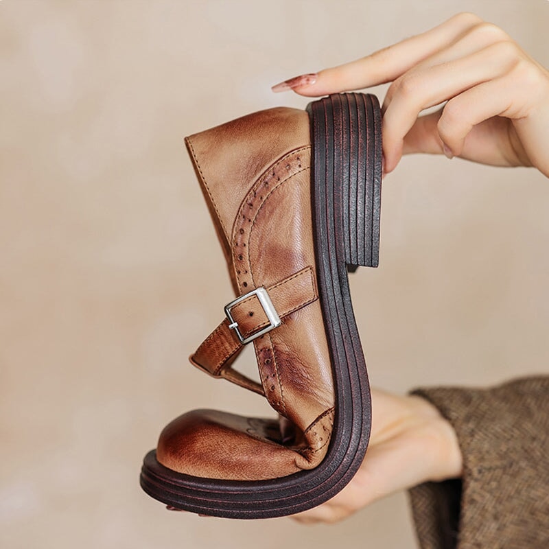 Zayana - Elegant Leather Shoes