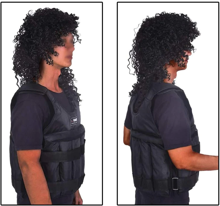 30KG Adjustable Exercise Loading Weight Vest - Weighted Vest Adjustable for Exercise