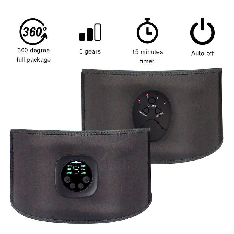 Adjustable Waist Trimmer For Men and Women - Waist Trimmer Belt