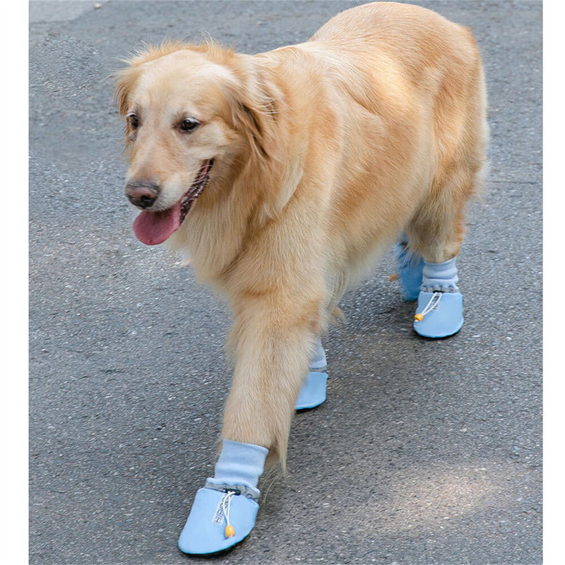 Anti-Slip Dog Shoes for Summer: Medium to Large Paw Protectors