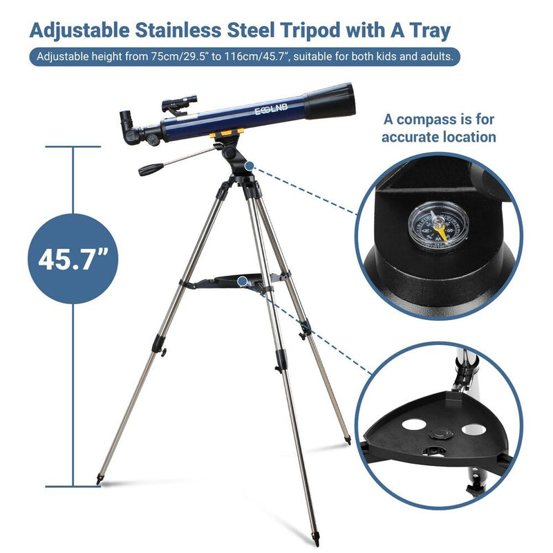 700mm Professional Astronomical Telescope with Phone Adapter