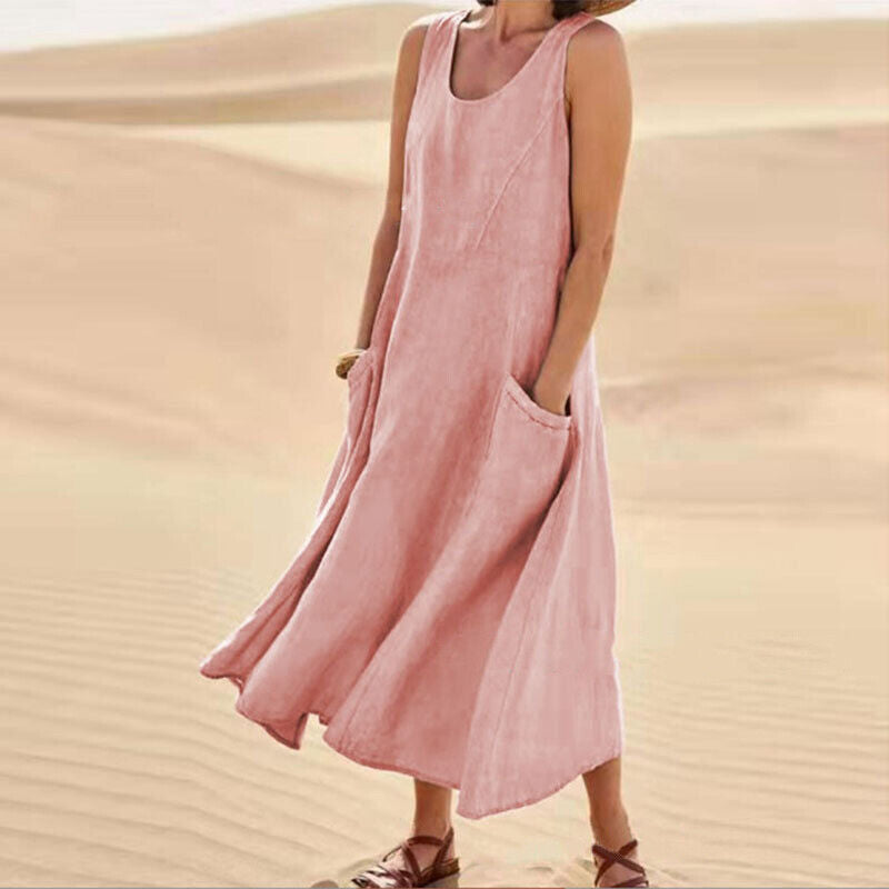 Zafrina - Elegant Dress With Pockets
