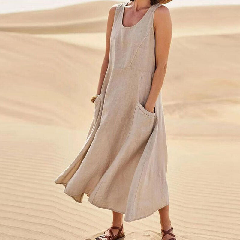 Zafrina - Elegant Dress With Pockets