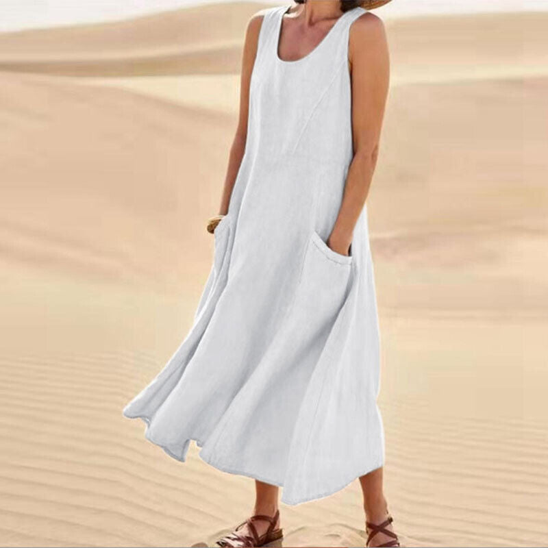 Zafrina - Elegant Dress With Pockets