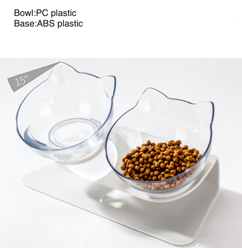 Cat Orthopedic & Anti-Vomiting Feeding Bowl