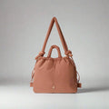 Padded Knot Strap Drawstring Shoulder Tote Bag