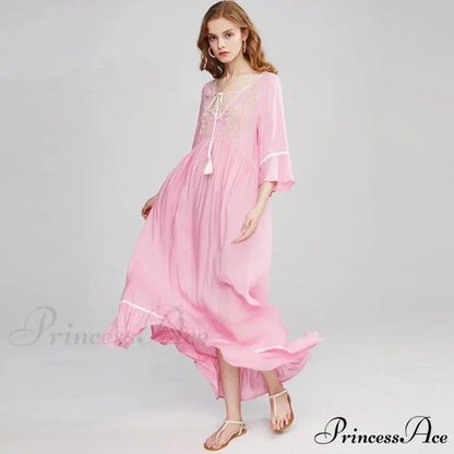 Soft Rayon Bohemian Dress