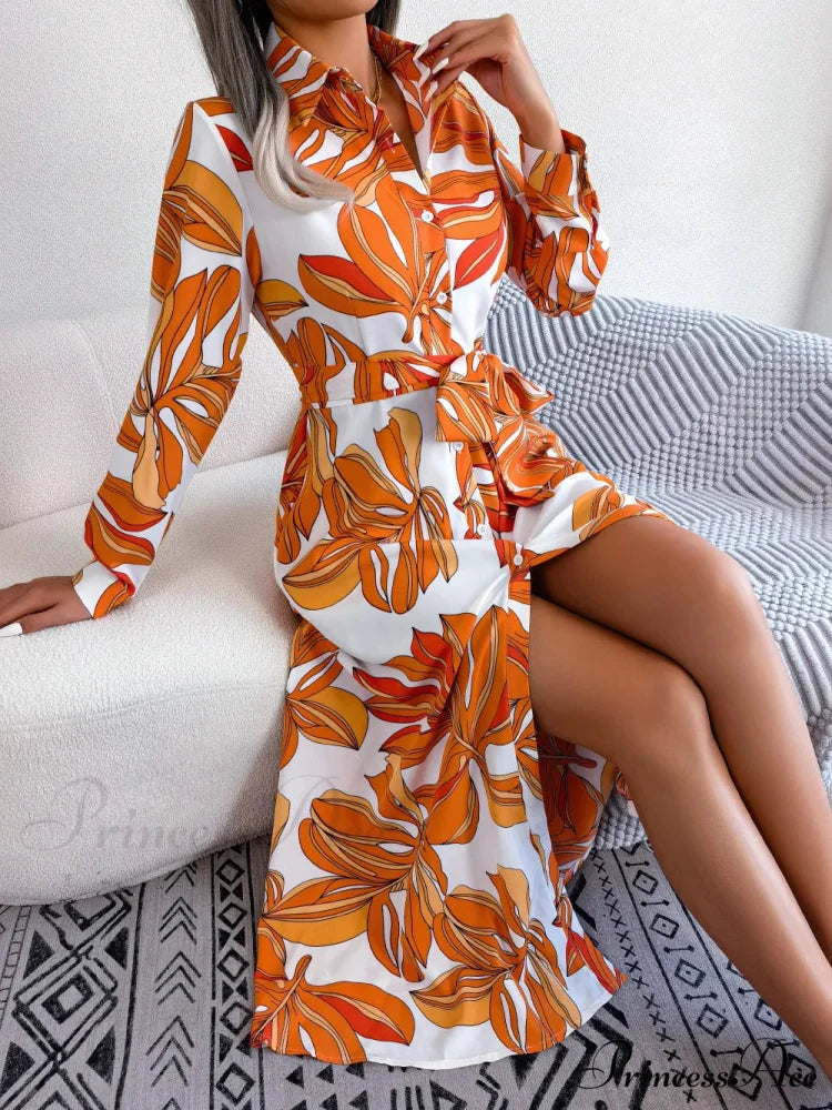 Spring Summer Contrast Floral Polo Collar Shirt Floral Dress

Modified Title: Spring Summer Different Flower Polo Neck Shirt Flower Dress