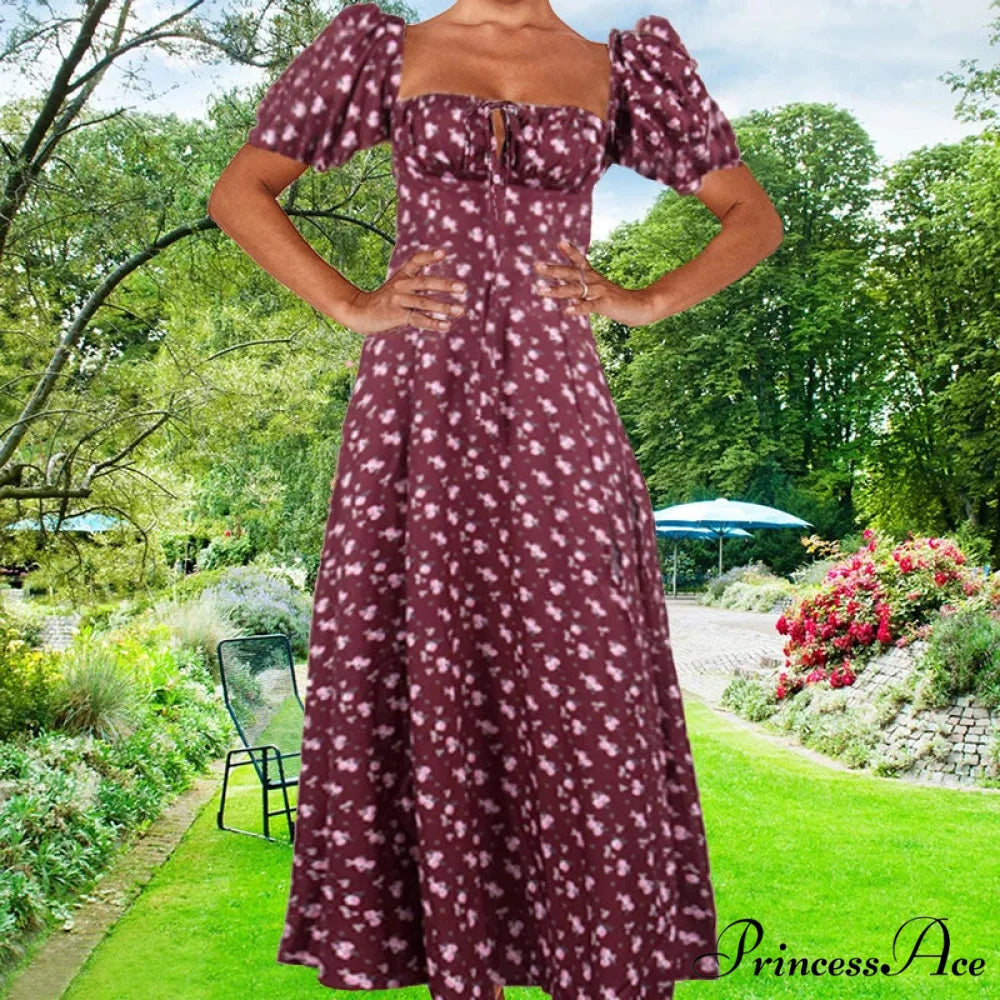 Tiny New Blossoming Narrow Fit Opening Camisole Blossoming Dress