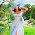 Tiny New Blossoming Narrow Fit Opening Camisole Blossoming Dress