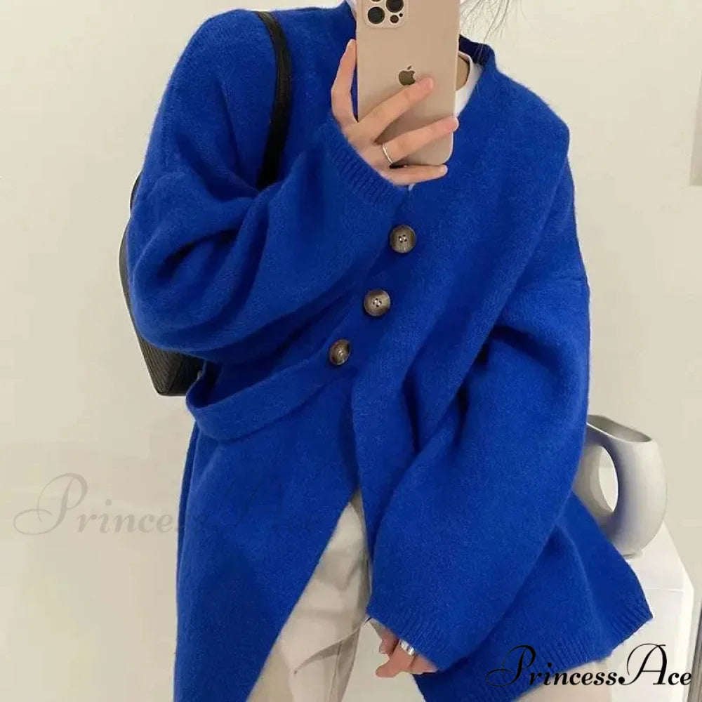 V-Neck Solid Simplicity Office Lady Autumn Knit Cardigan
V-Neck Stable Minimalist Professional Woman Fall Knit Cardigan