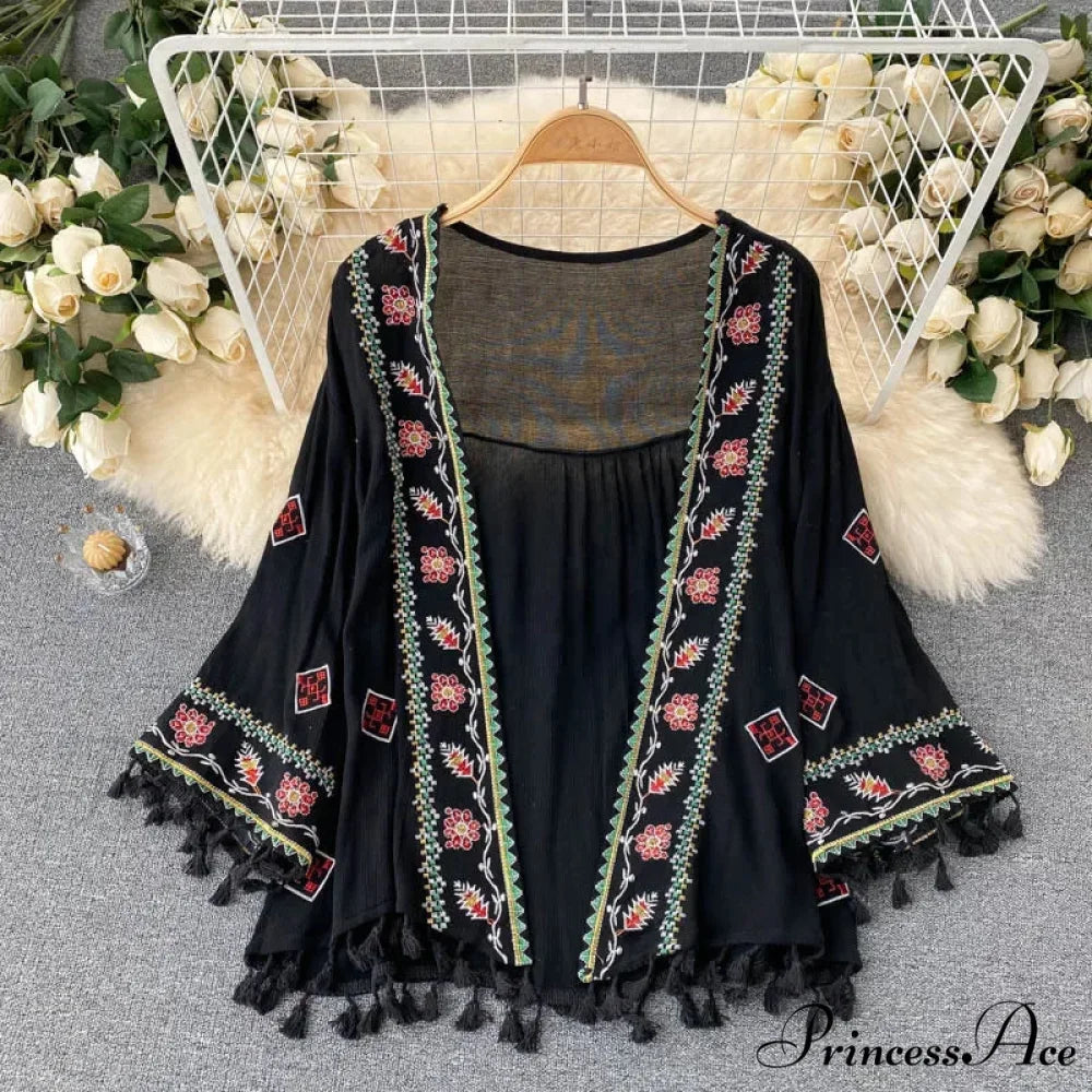 White Cotton Rayon Floral Embroidery Beach Cover up

Modified Title: Ivory Cotton Rayon Botanical Stitching Beach Cover up
