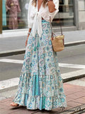 Women Flowy Boho Skirt Printed Ruffled Hem Summer Vacation Club Skirt
Flowy Boho Skirt Printed Ruffled Hem Vacation Club Skirt