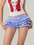 Plaid Layered Lolita Bloomer Short