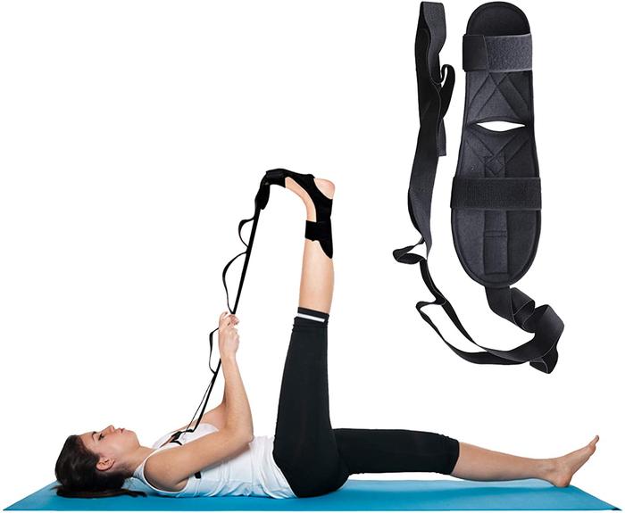 Yoga Ligament Stretching Belt Rehabilitation Strap Leg Training